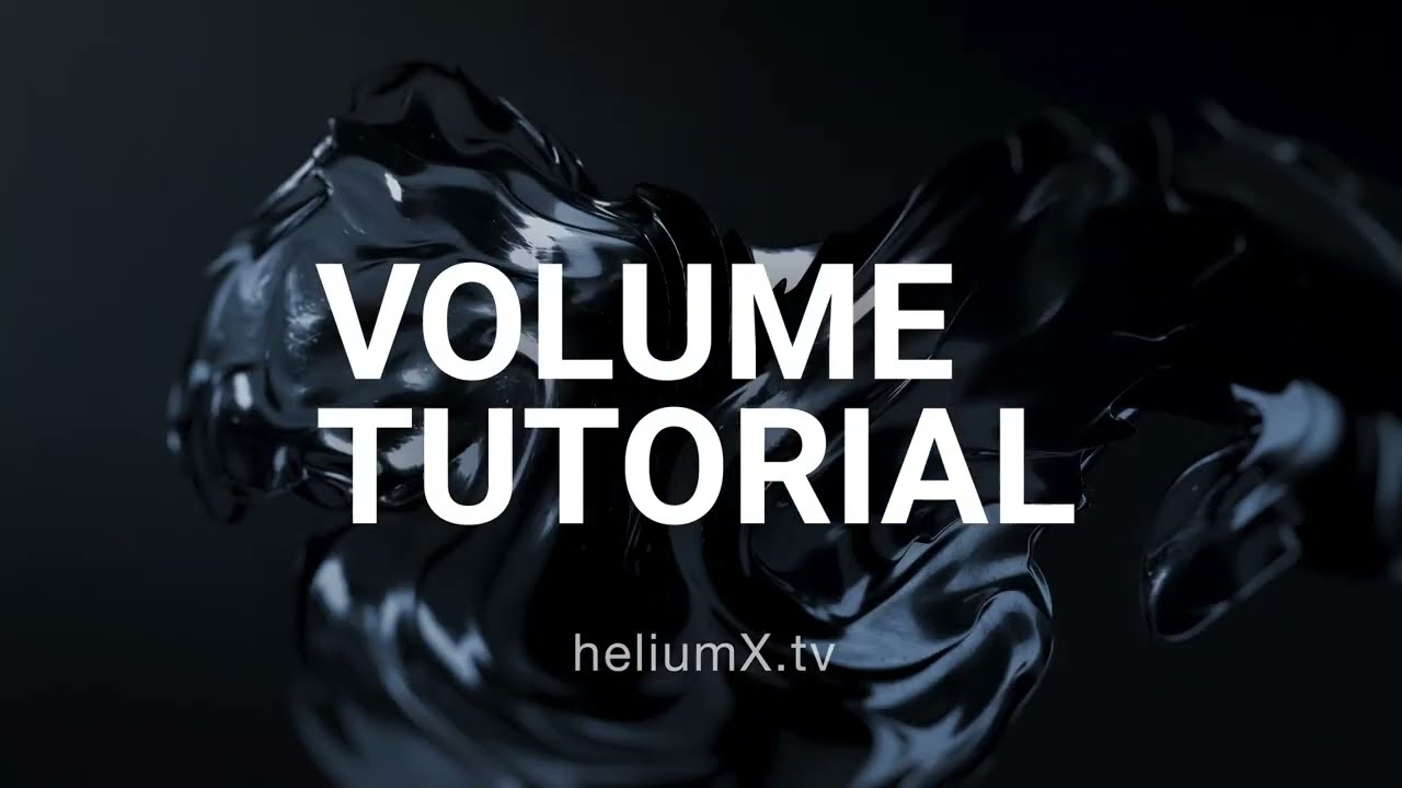 HeliumX Volume Tutorial