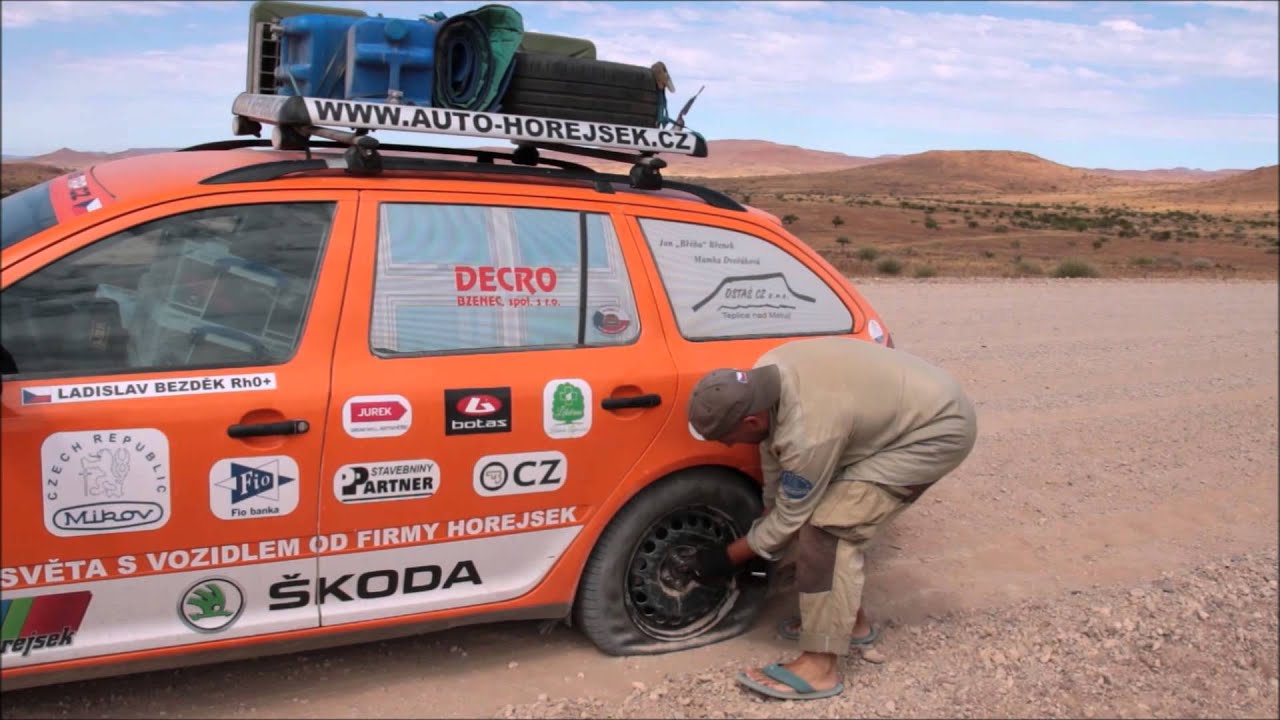 BigTrip.CZ - krátký sestřih z průjezdu Afrikou
