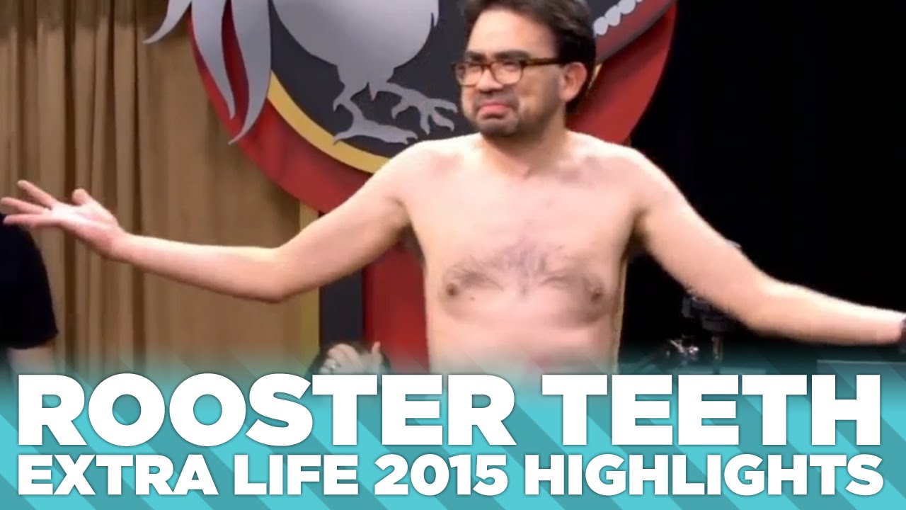 ROOSTER TEETH Extra Life 2015 - 24Hr Stream Highlights