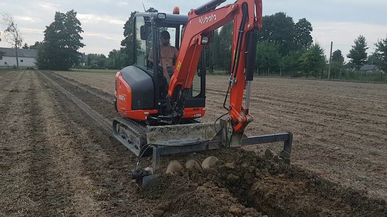 Kubota kx 027-4 obsypnik