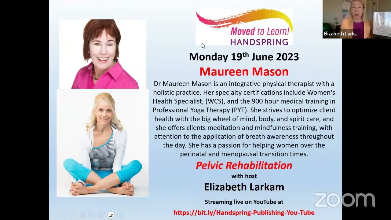 Moved to Learn! webinar with with Maureen Mason