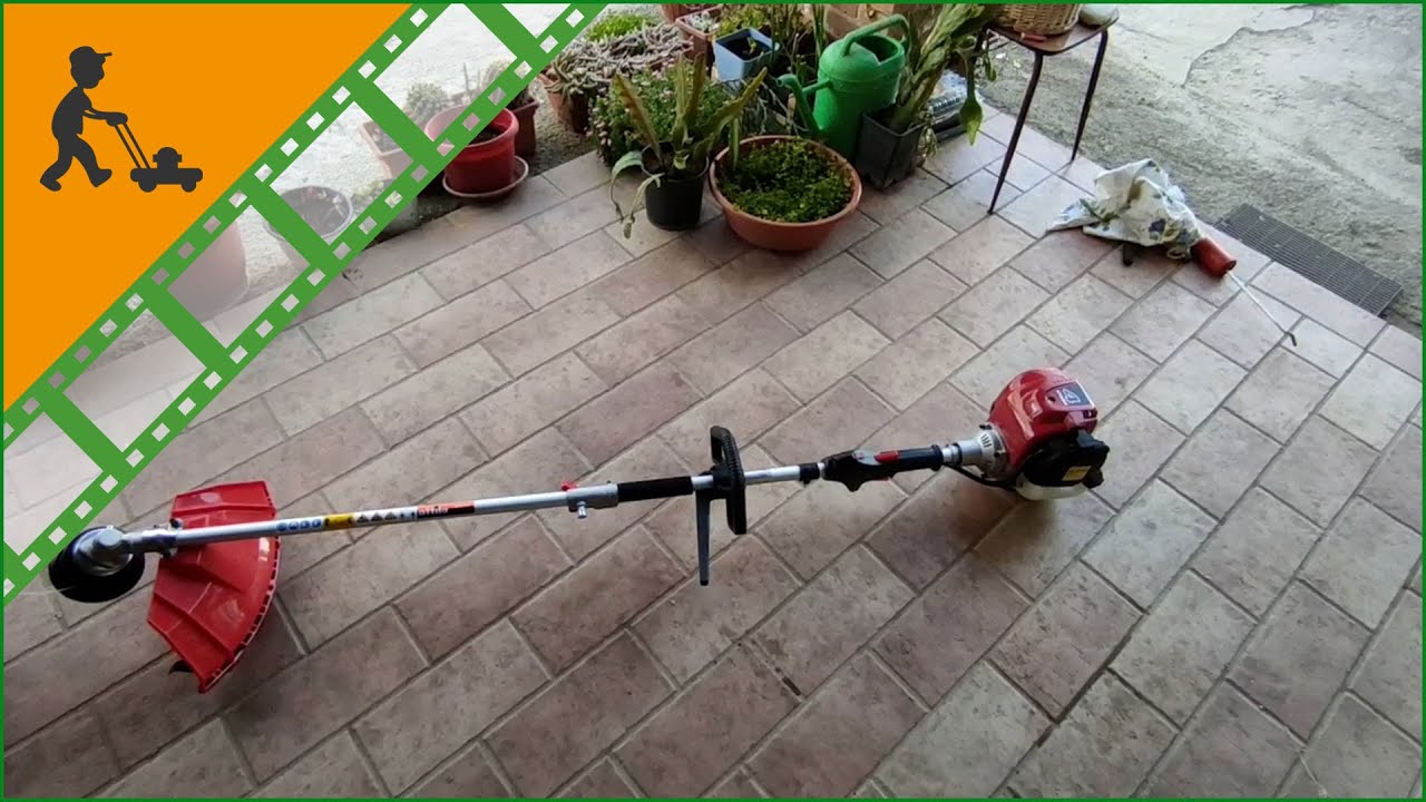 Vidéo de montage et démo de la débroussailleuse multifonction à moteur Honda GX 35