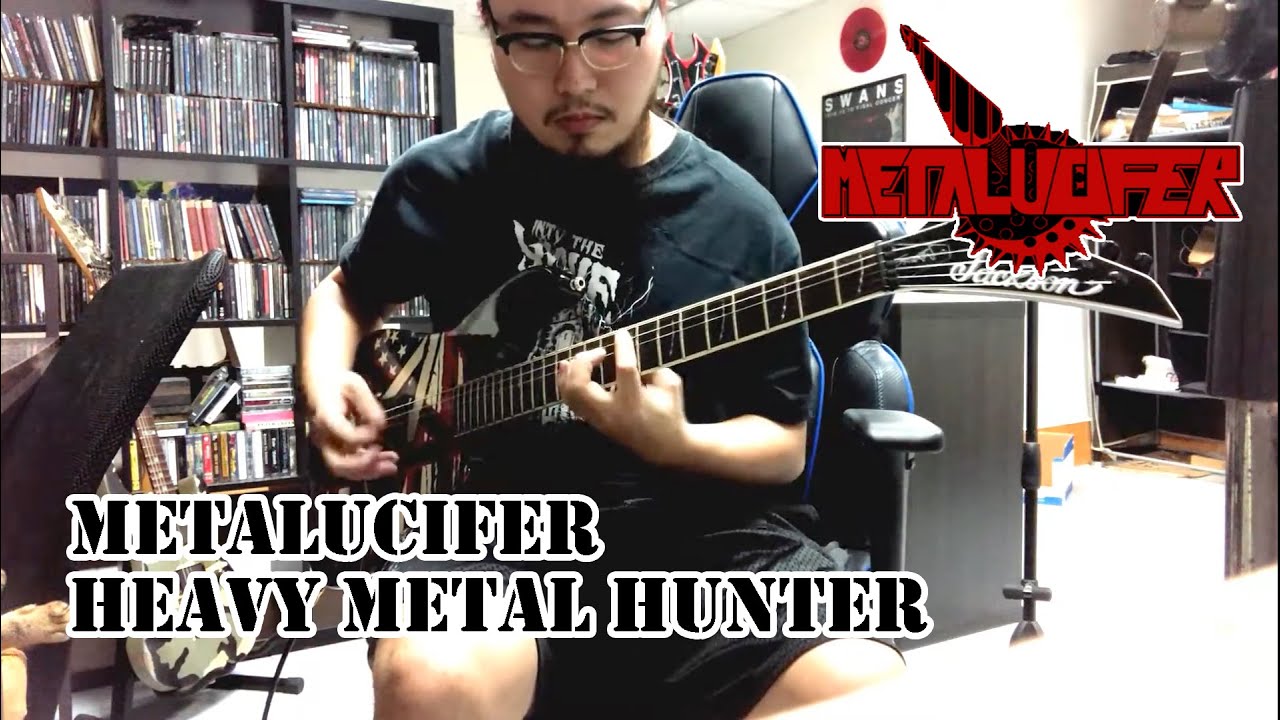 Metalucifer - Heavy Metal Hunter Guitar cover
