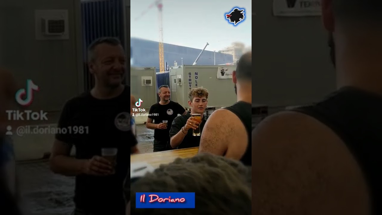 mai sfidare un ultras della Sampdoria a bere birra!!🍻#shorts #ildoriano1981