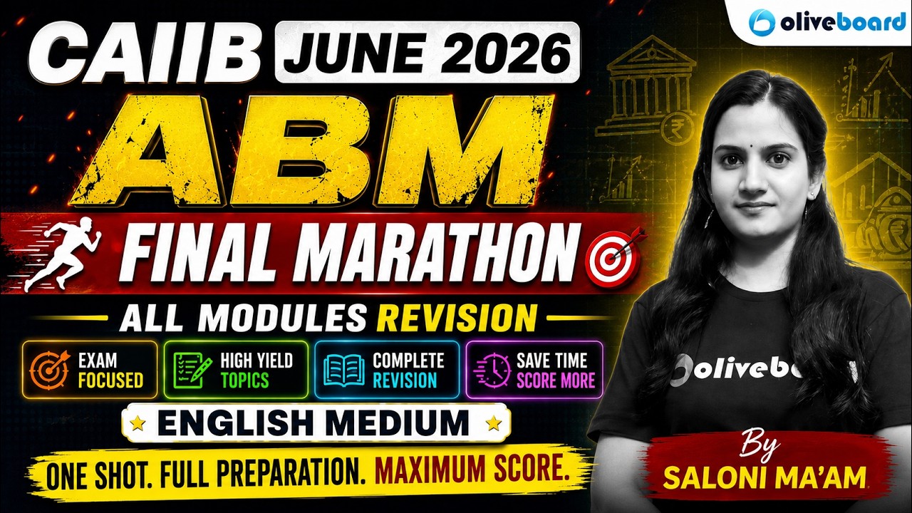 CAIIB June ABM Marathon 2026 | Final Marathon All Modules Revision | CAIIB 2026 | English Medium