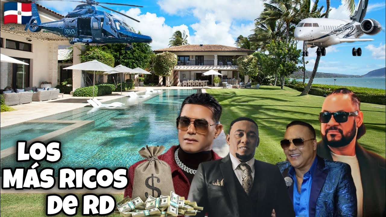 Los 10 Bachateros Más Ricos de República Dominicana En 2025