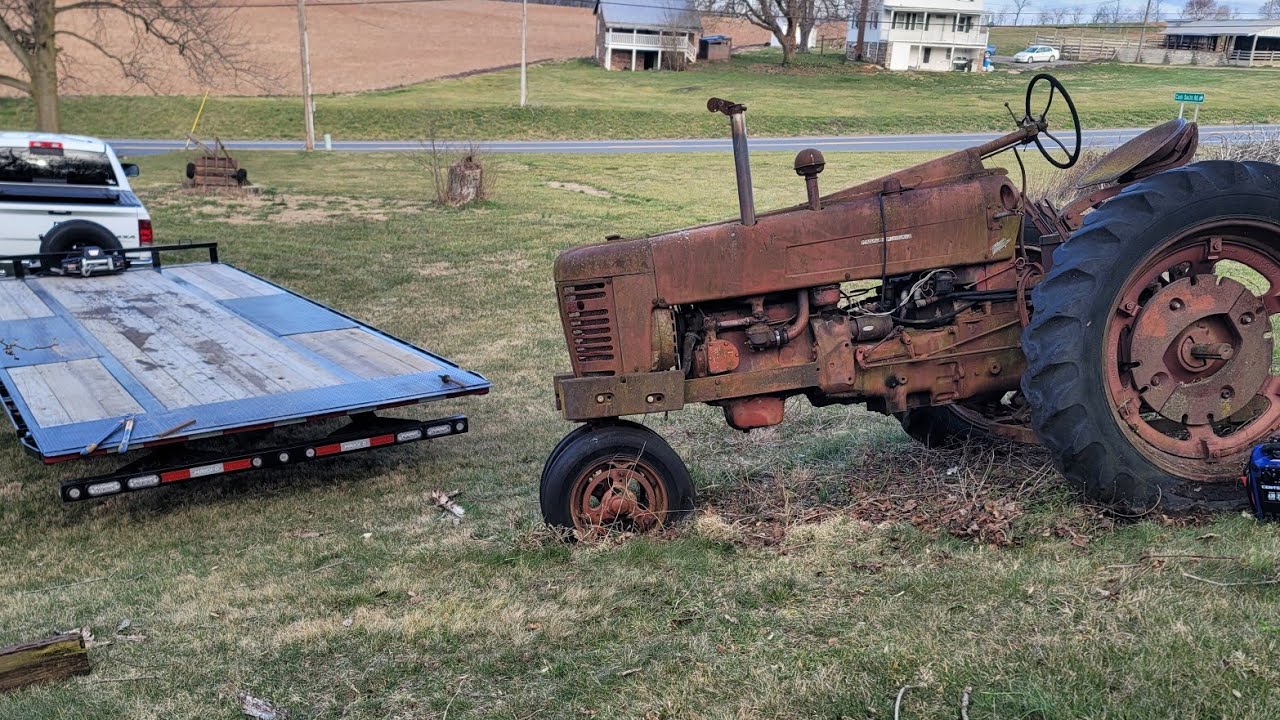 Bringing Home The $600 1955 Farmall 300!