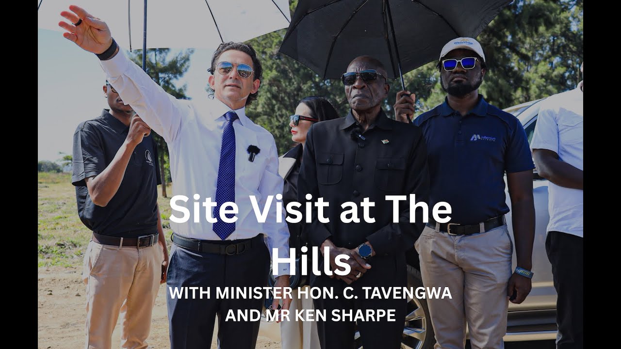 The Hills Lifestyle Estate Progress tour with Minister Hon. C. Tavengwa