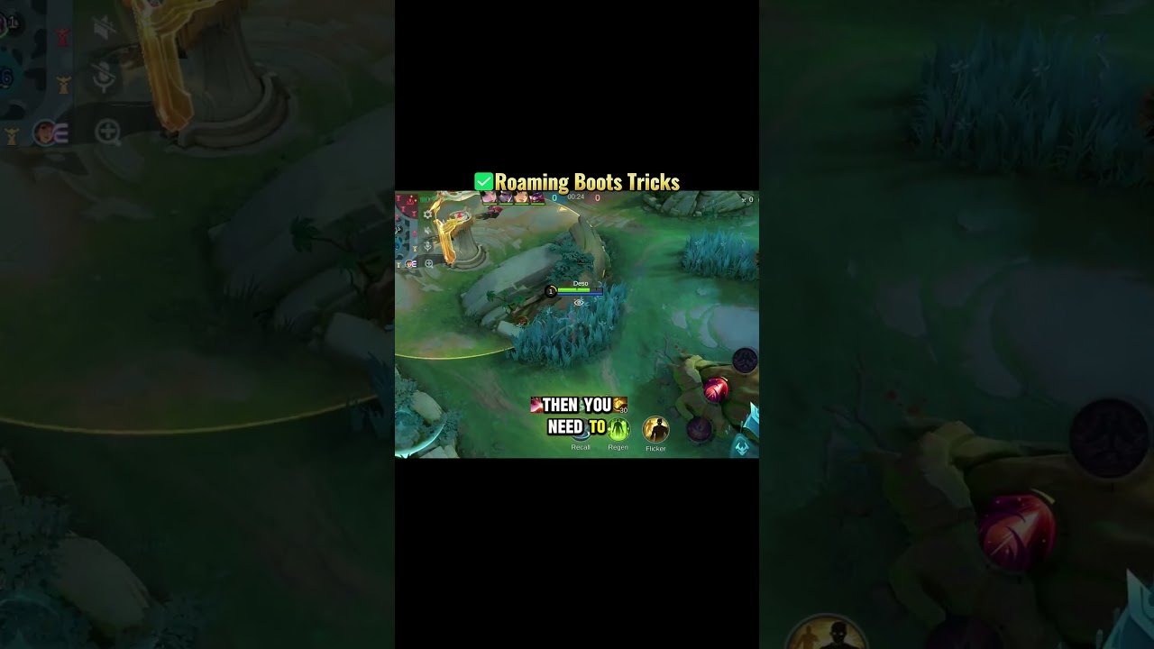 ✅ Mid Lane Roam Boots Trick #MLBBCreator #MLBBNEXT2025