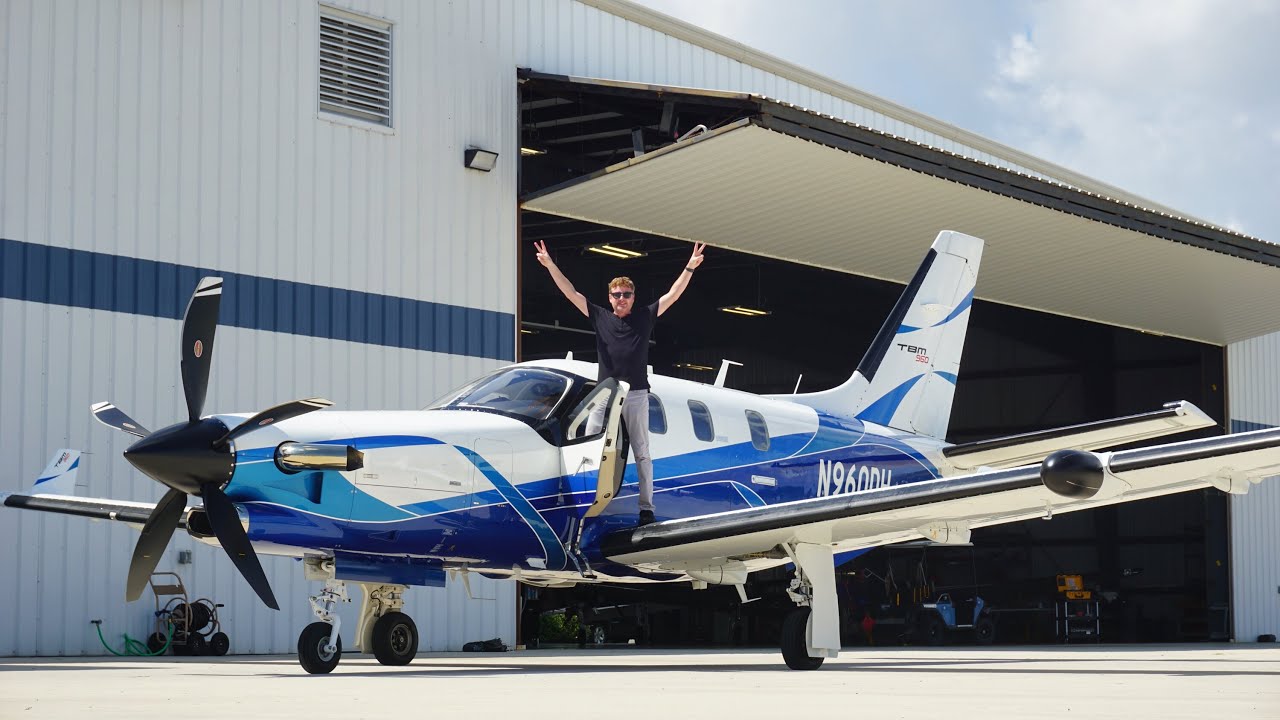 ПОЛЕТ НА НОВЕЙШЕМ TBM960! - Flight VLOG!