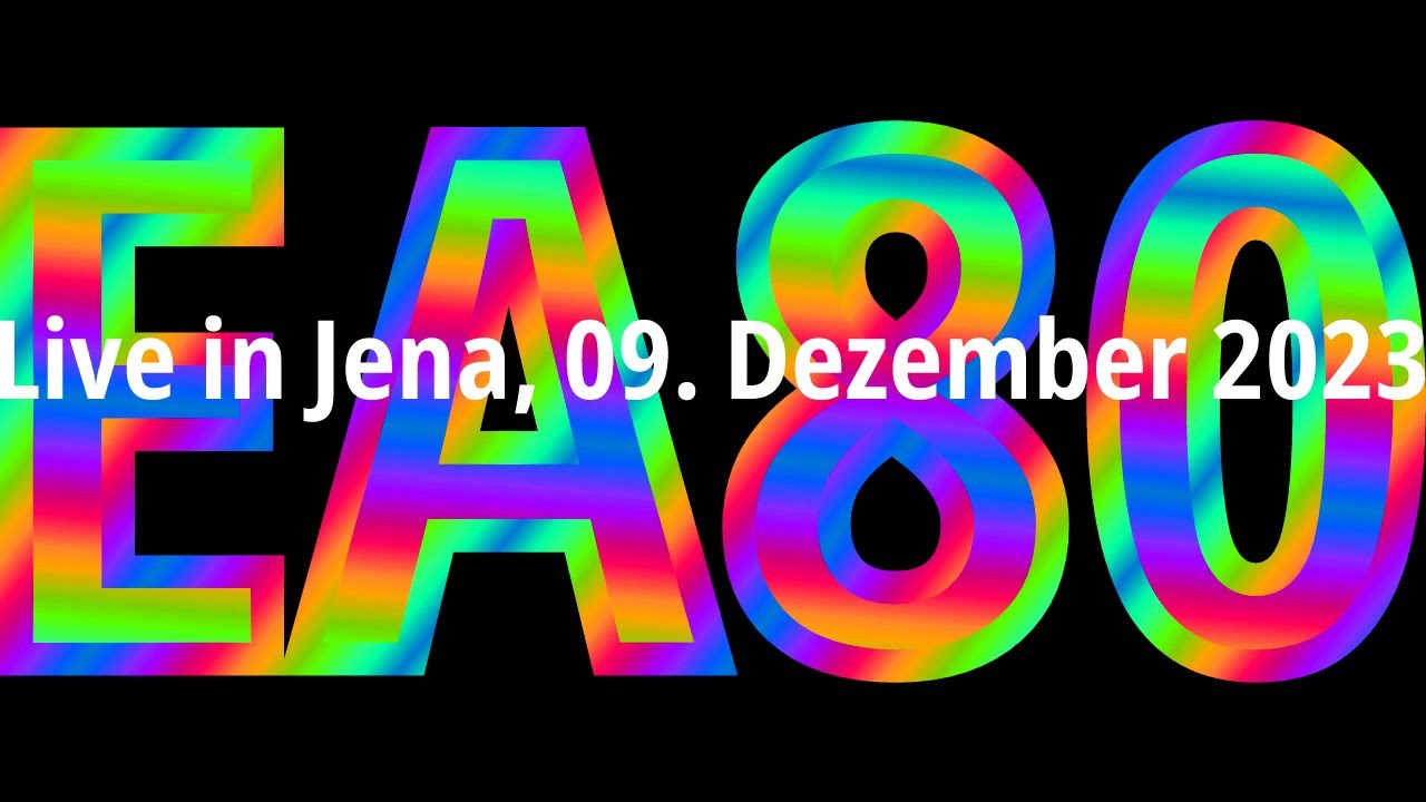 EA80 – Manchmal (live, Jena, 2023-12-09)