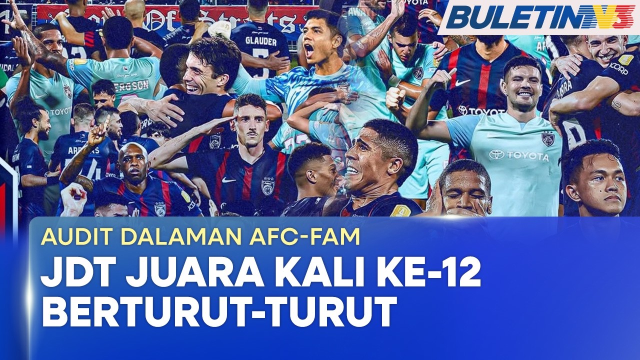 LIGA SUPER 2025/2026 | JDT Sahkan Kejuaraan Buat Kali Ke-12 Berturut-Turut (BU)