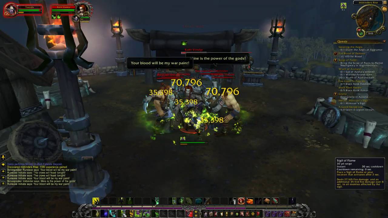 World of Warcraft Kottr Vondyr Stormheim Legion Rare Spawn Location