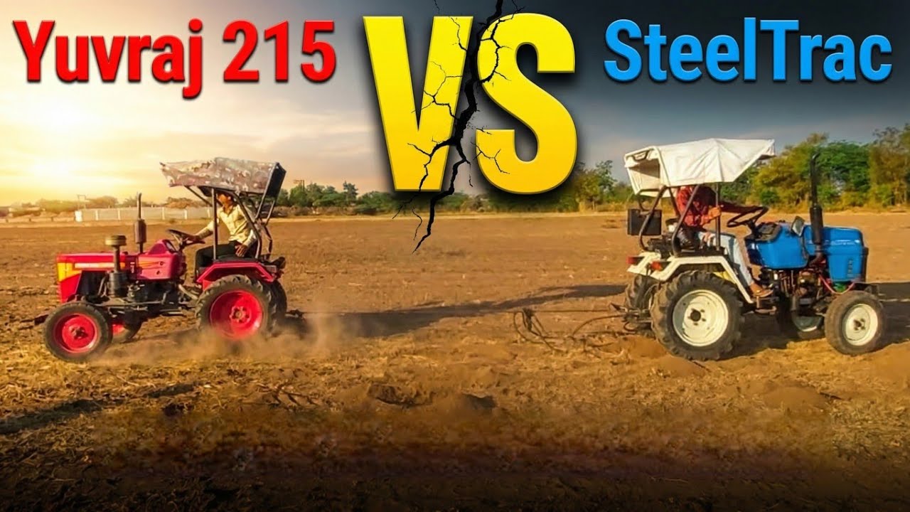 कोन जीतेगा? Tractor Tochan Yuvraj 215 vs SteelTrac