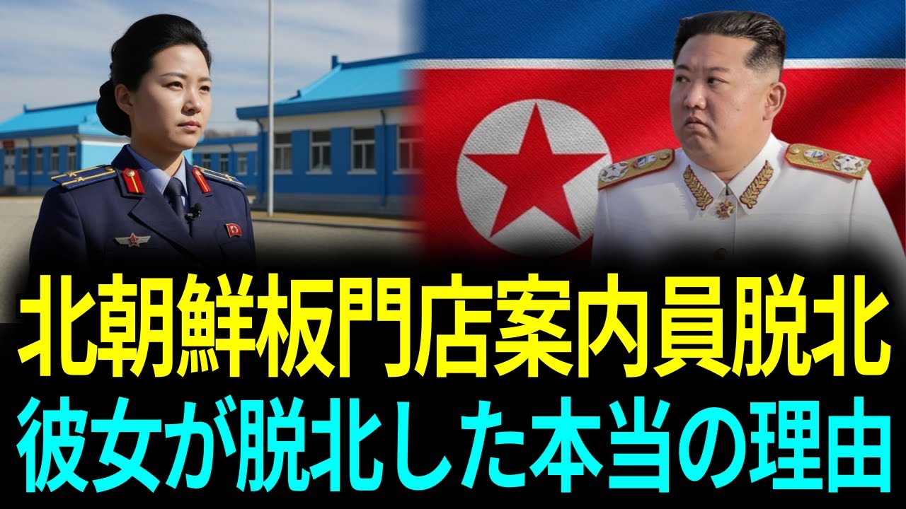 北朝鮮板門店案内員の脱北   彼女が脱北せざるを得なかった本当の理由は