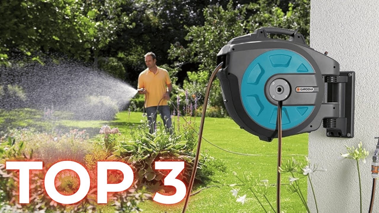 TOP 3 Best Retractable Garden Hose Reel 2025