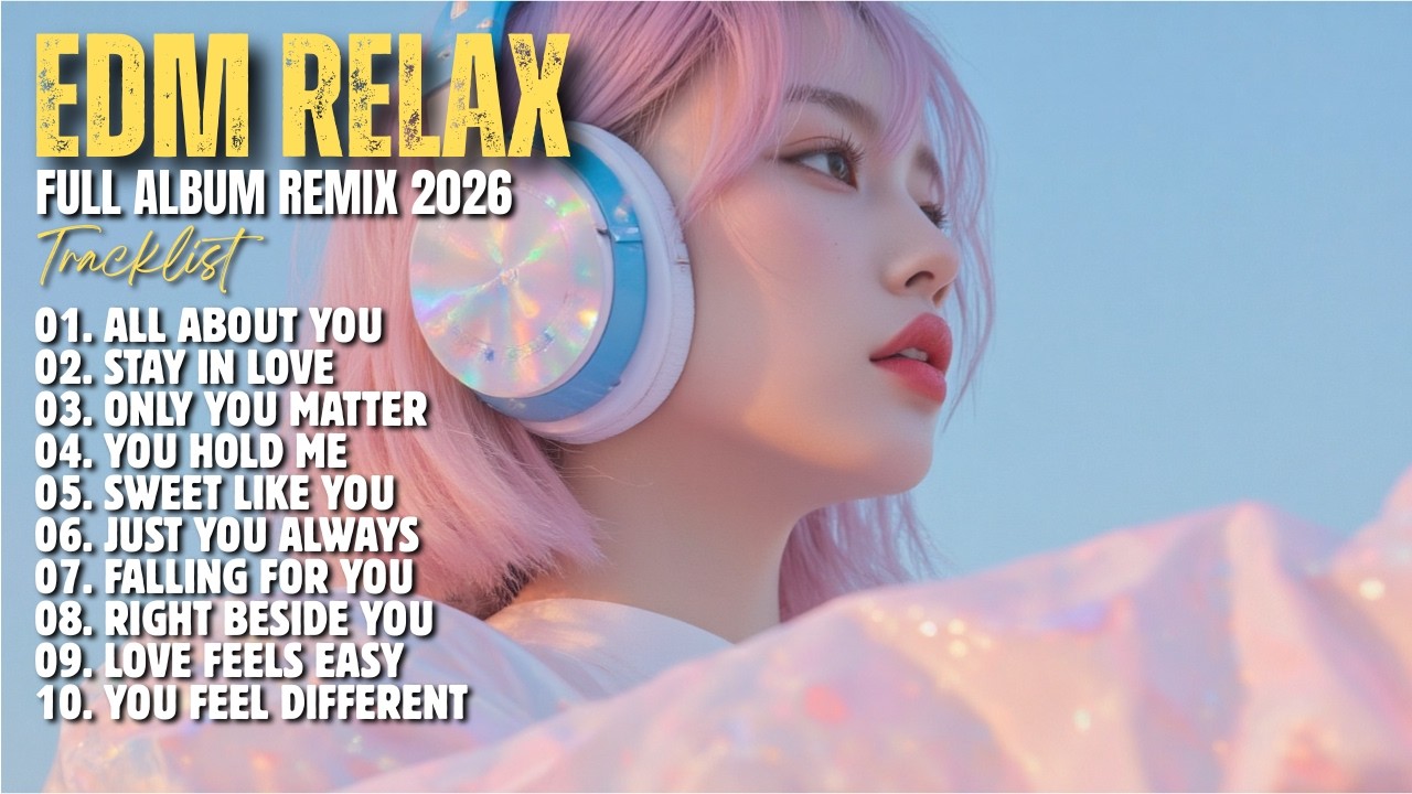 EDM RELAX 🎧 || ALL ABOUT YOU || NEW FULL ALBUM REMIX 2026