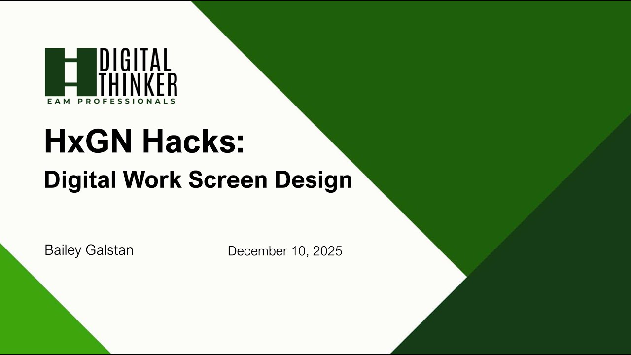HxGN Hacks | Разработка цифровых рабочих экранов