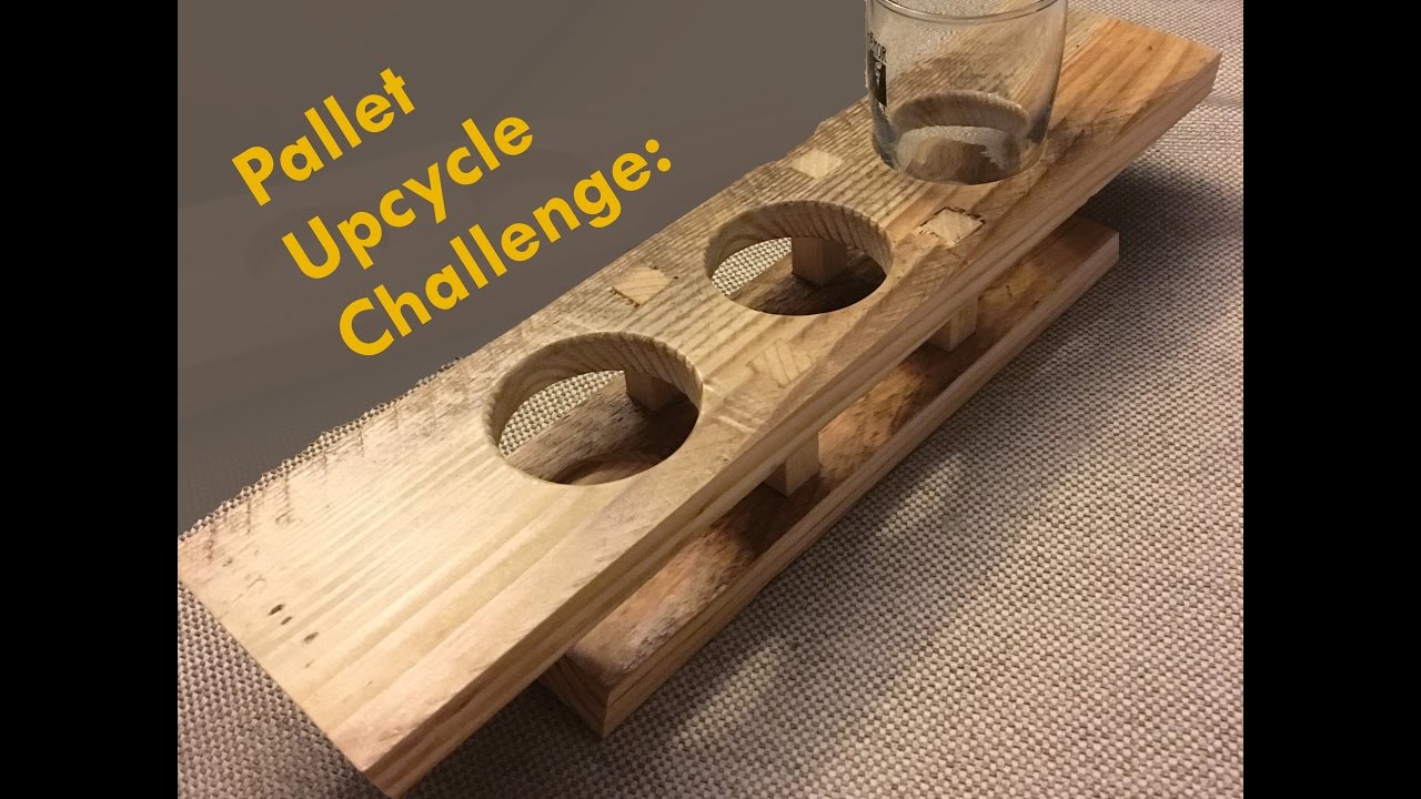 Beer Flights: 2016 Sterling Davis Pallet Up Cycle Challenge. My First YouTube Video!