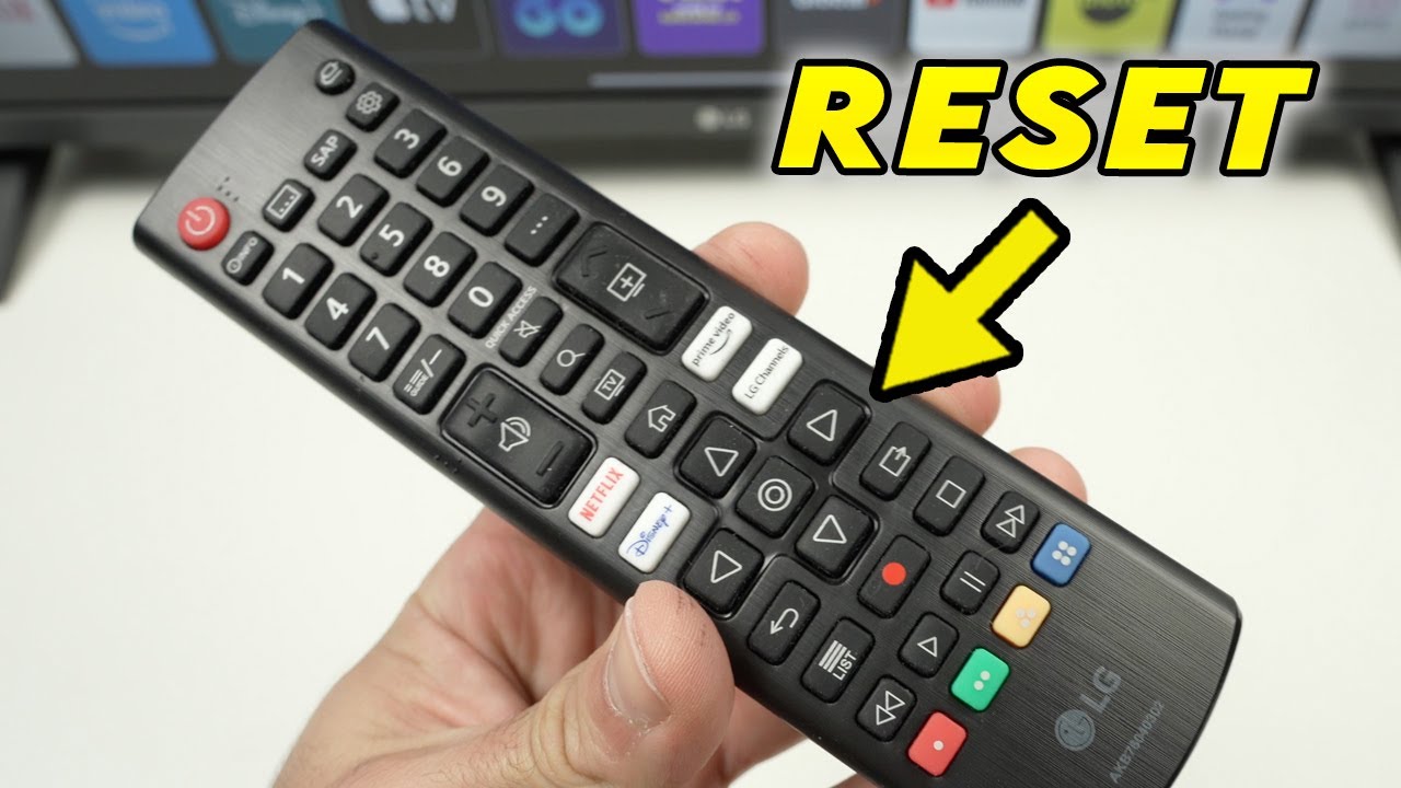 How to Reset Your LG TV Remote Control