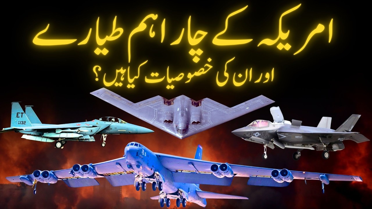 4 Best American Fighter Jets | Military Defense | Shaheer Ahmed Sheikh | Nuktaa