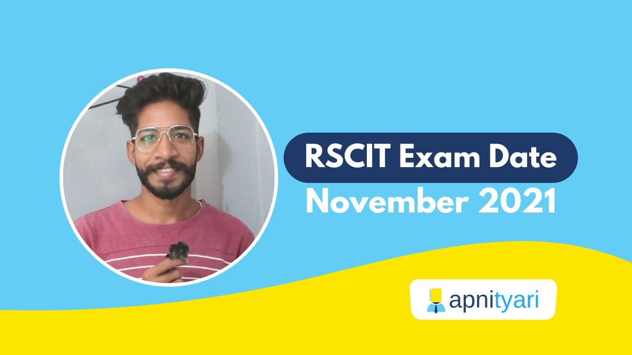 RSCIT Exam Date November 2021 | ApniTyari