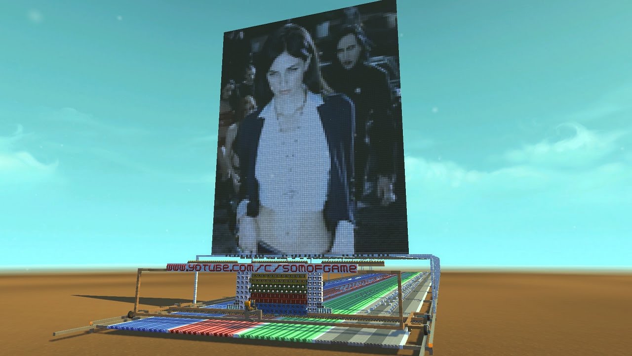 Music creation #7 Marilyn Manson - Tainted Love / музыка в scrap mechanic!