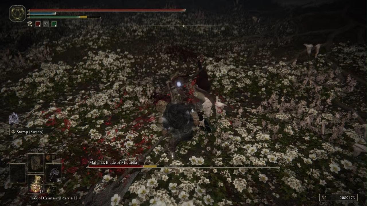Elden Ring - Malenia vs Colossal Weapon a Year Later - NG+7 No Damage