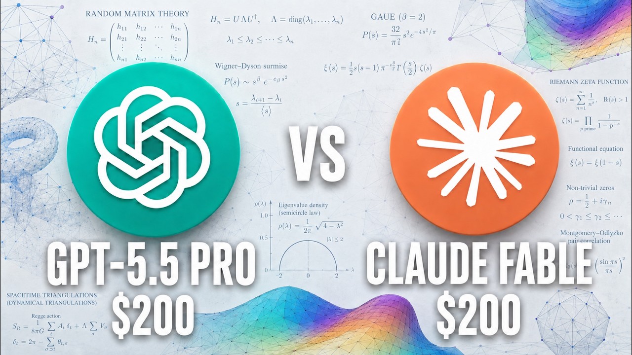 We Tested $200 ChatGPT Pro and Claude on PhD Math
