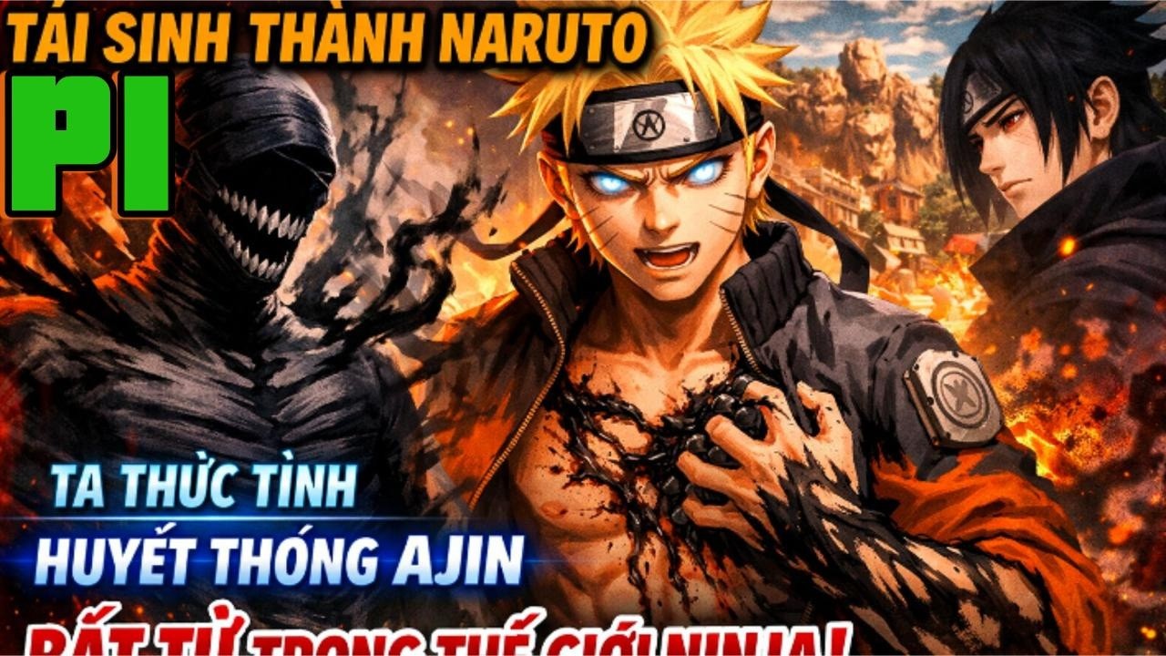 Tái Sinh Thành Naruto, Ta Thức Tỉnh Huyết Thống Ajin – Bất Tử Trong Thế Giới Ninja | P1