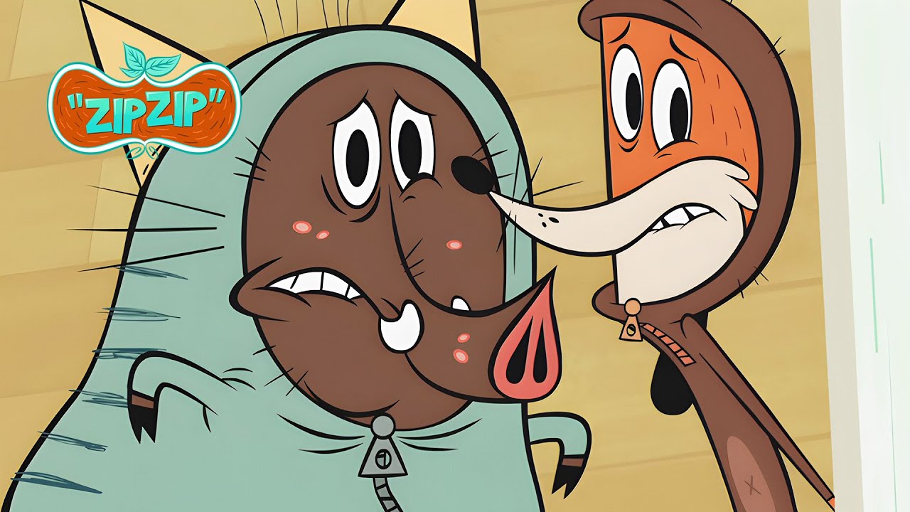 Just Trying to Be a ‘Good Boy’ | Zip Zip English | 3H of Fun | S1 | Hilariously Wacky Cartoon