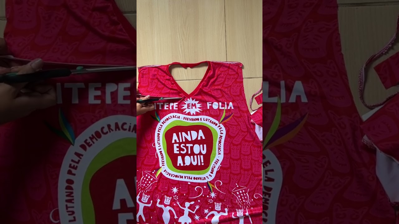 Ainda d&aacute; tempo de customizar seu abad&aacute;! . #abada #customizacao #diy #carnaval