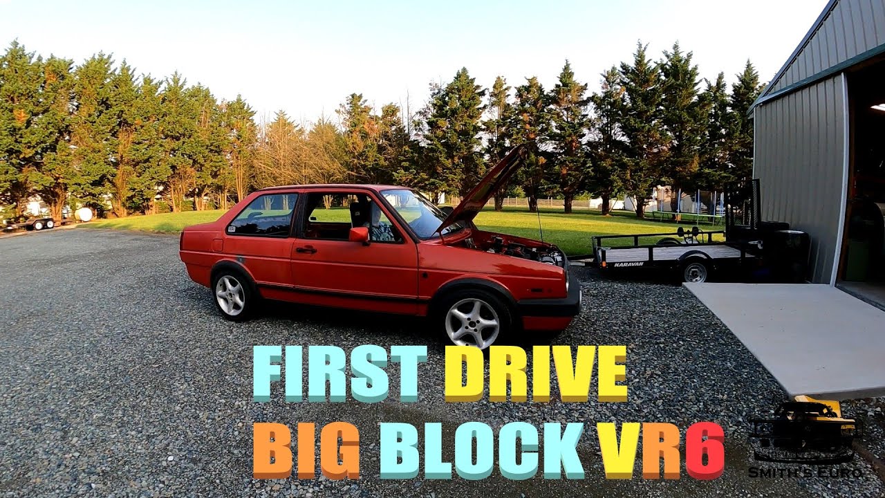 FIRST DRIVE BIG BLOCK 3.6 VR6 ON FUELTECH CAT CAMS