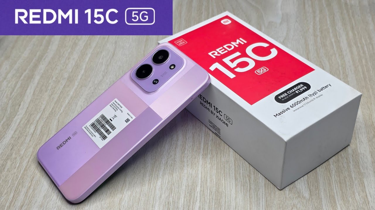 Redmi 15C 5G Unboxing | Review | Price | Full Details