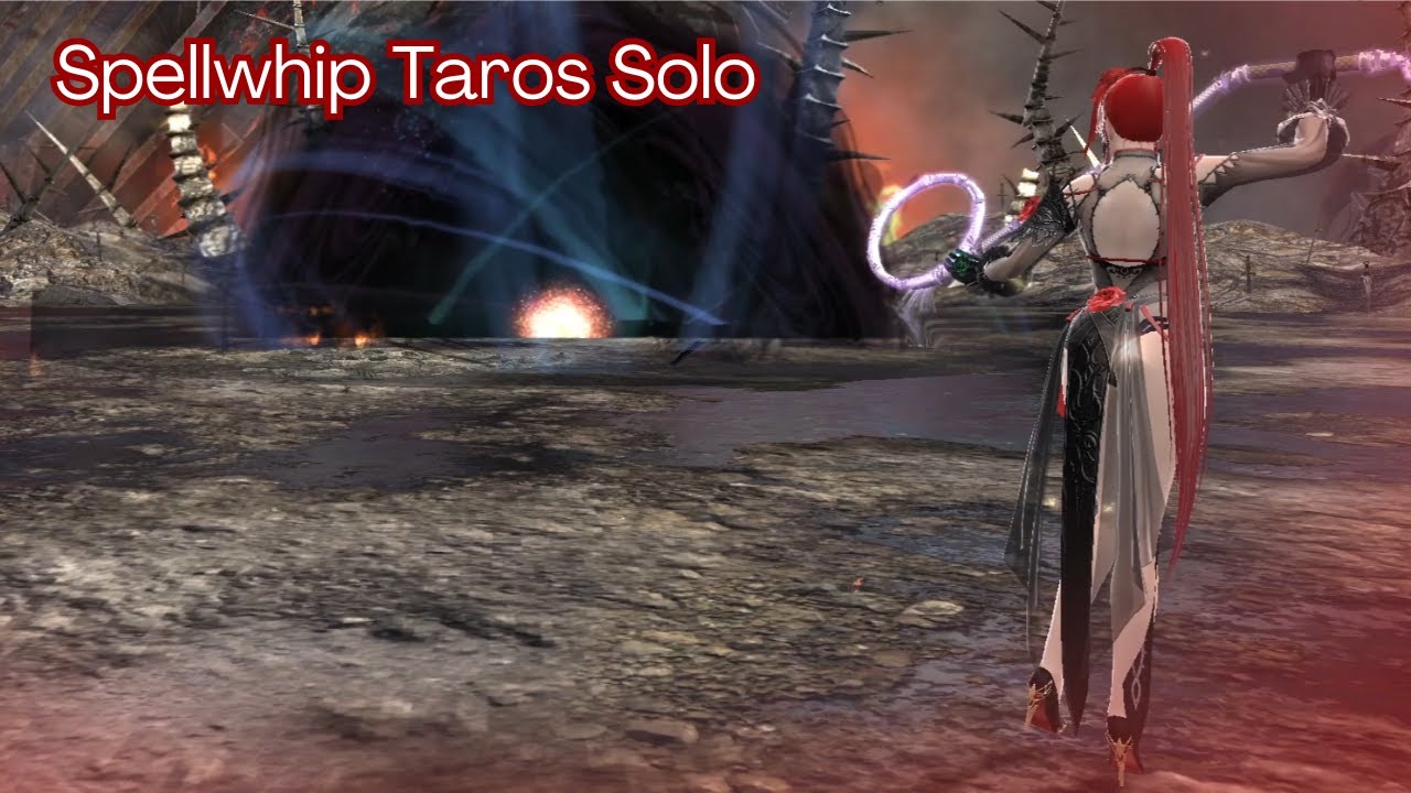 Vindictus Spellwhip Arisha Taros Solo (44:59)