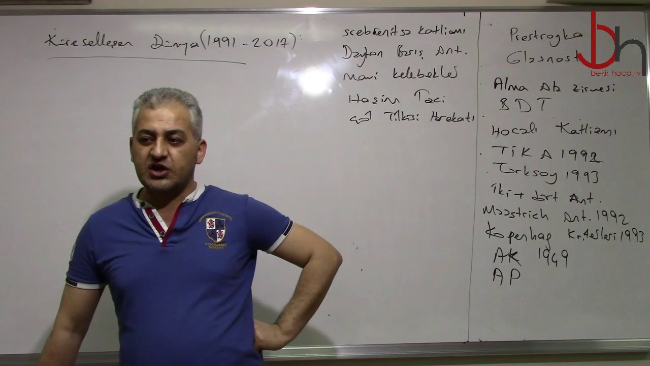 2022 - Ders: 57 Çağdaş Türk ve Dünya Tarihi- Küreselleşen Dünya 2