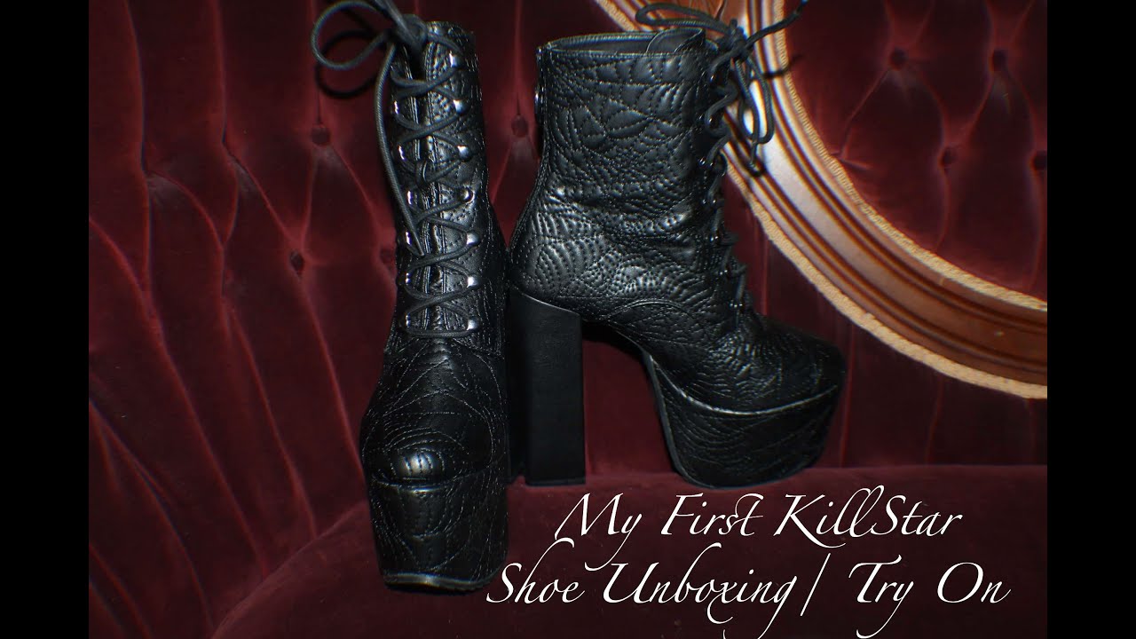 My First KillStar Shoe Unboxing/Try On