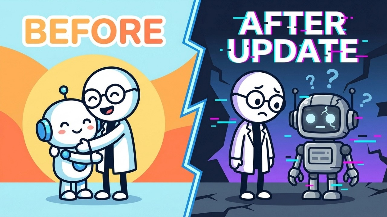 The Psychology Behind Why AI Updates Hurt So Much