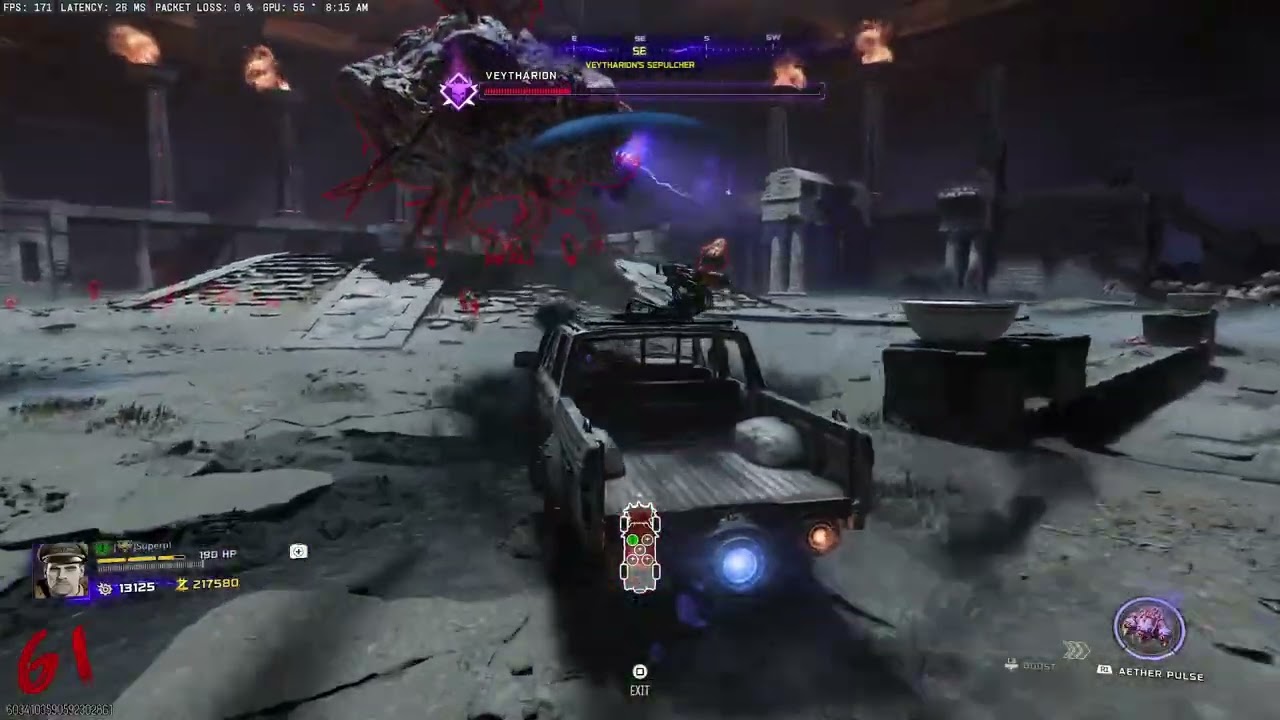 T3 Cursed round 60 Boss fight Black ops 7 zombies AOTD