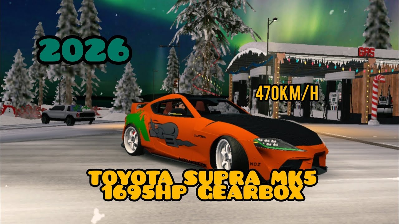 Toyota Supra MK5 1695HP Gearbox 🚀 Extreme Acceleration | Car Parking Multiplayer