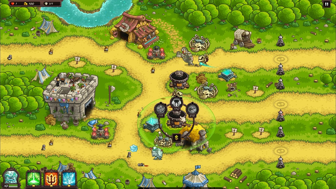 Kingdom Rush Vengeance 15. Lightseeker Camp Iron Challenge Veteran