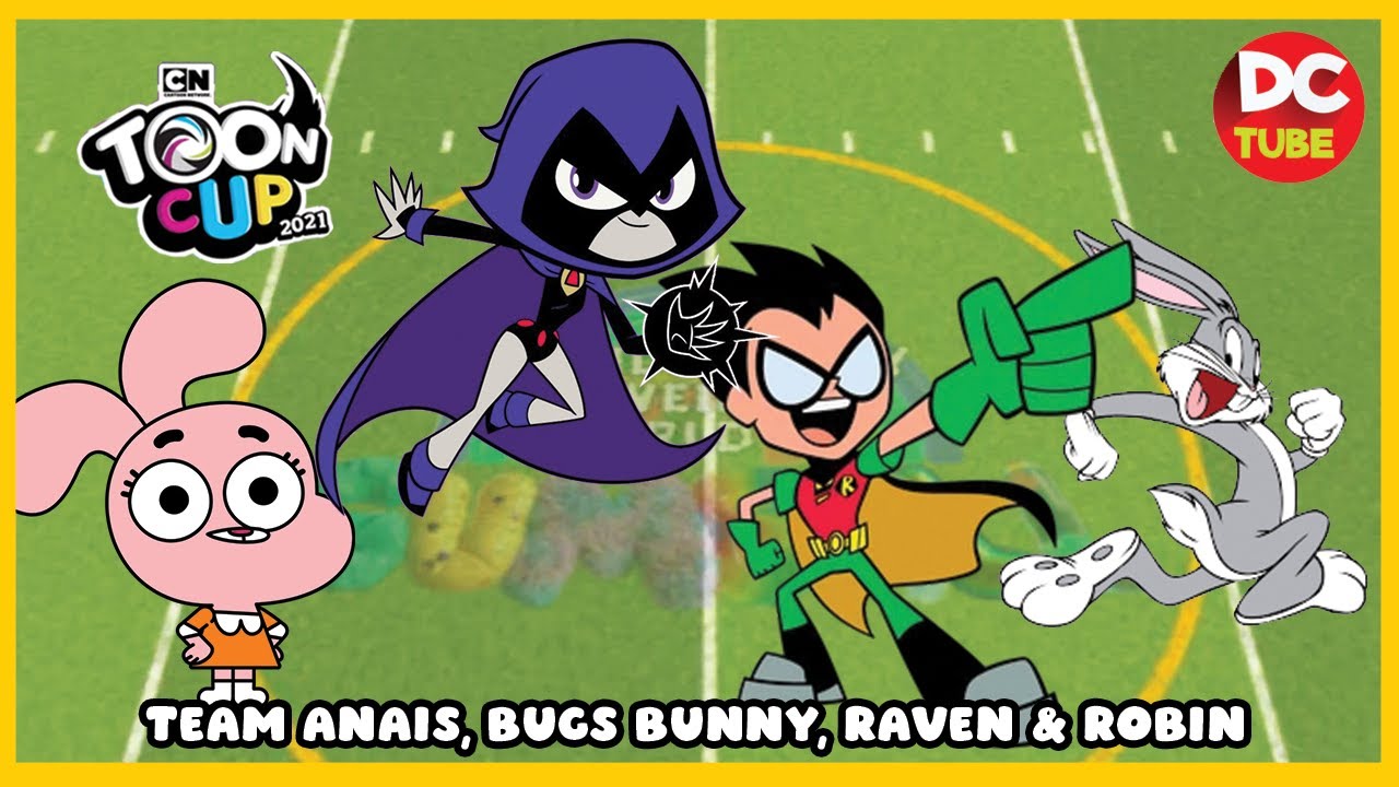 Toon Cup - Team Anais, Raven, Robin & Bugs Bunny with Country United Arab Emirats #soccer