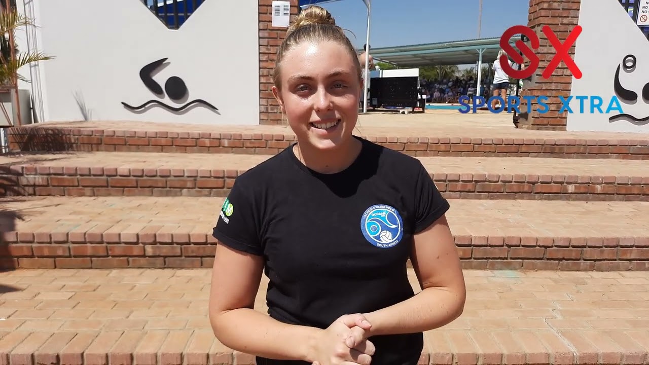 Carla on Zimbabwe Water Polo Camp