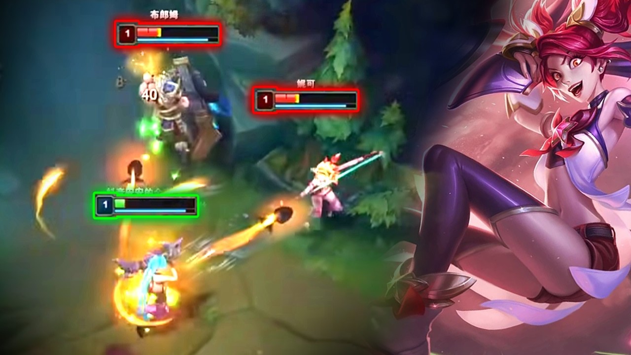 Rank 1 Jinx : This Dude Going CRAZY at Level 1 - Engsub