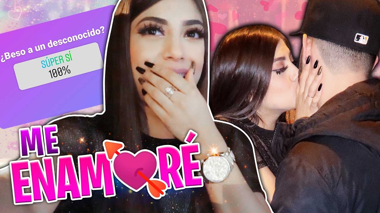 Besé a un desconocido 💋 | Ustedes deciden mi día 😰