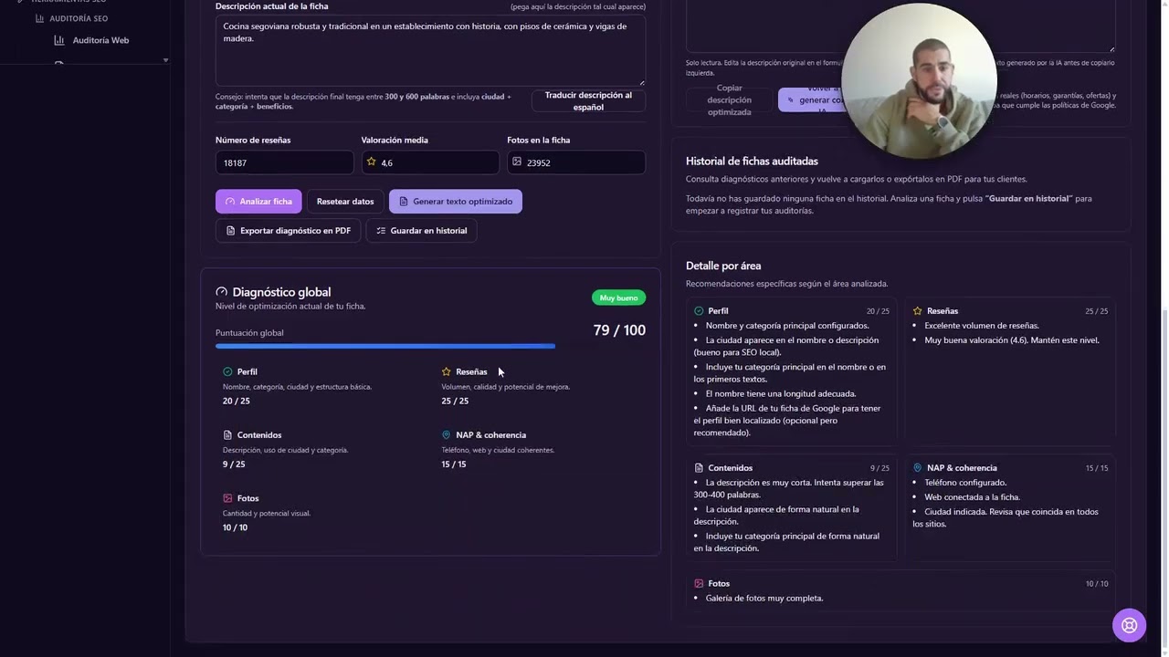 🔥 SEO Local Automático: Directorios con IA + Optimización Google Business + Monitor NAP