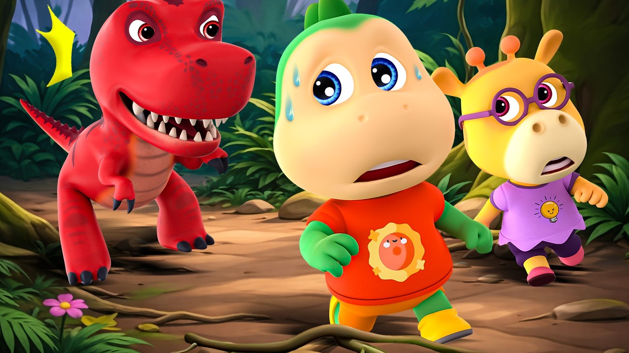 🦕 Riding Giant Dinosaurs! Spike & Friends Fun Dream Adventure | Spike Cartoon