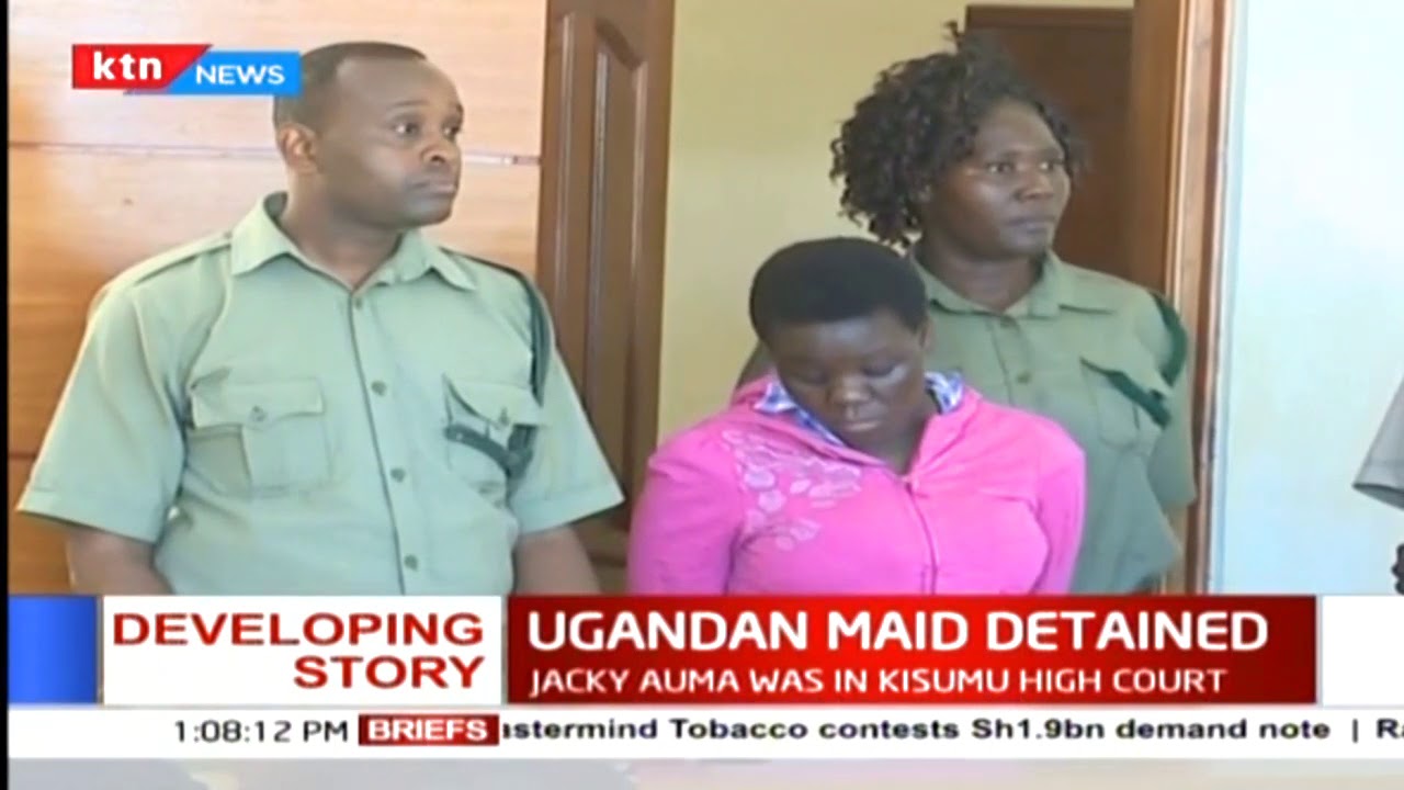 Ugandan house help suspected to have murdered her Kenyan employer produced in court