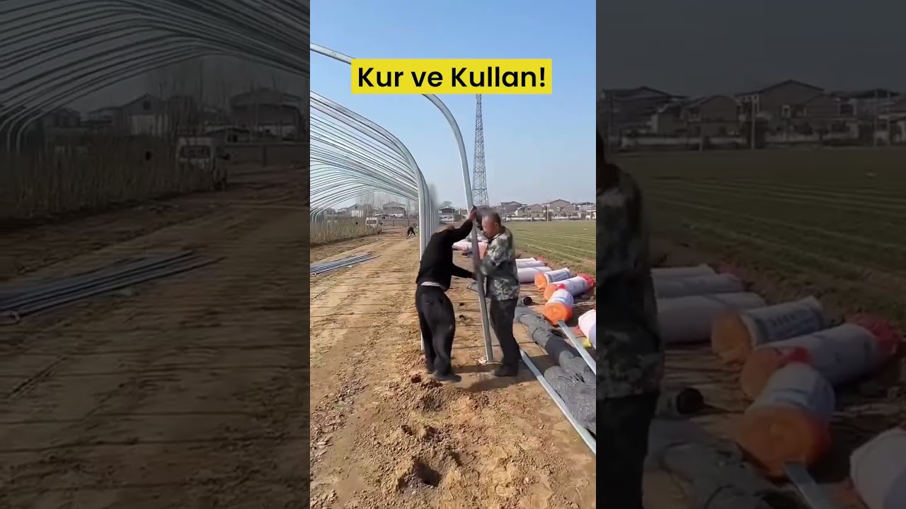 Kur ve Kullan! En Kolay Tarım Çadırı Çözümü 🌱