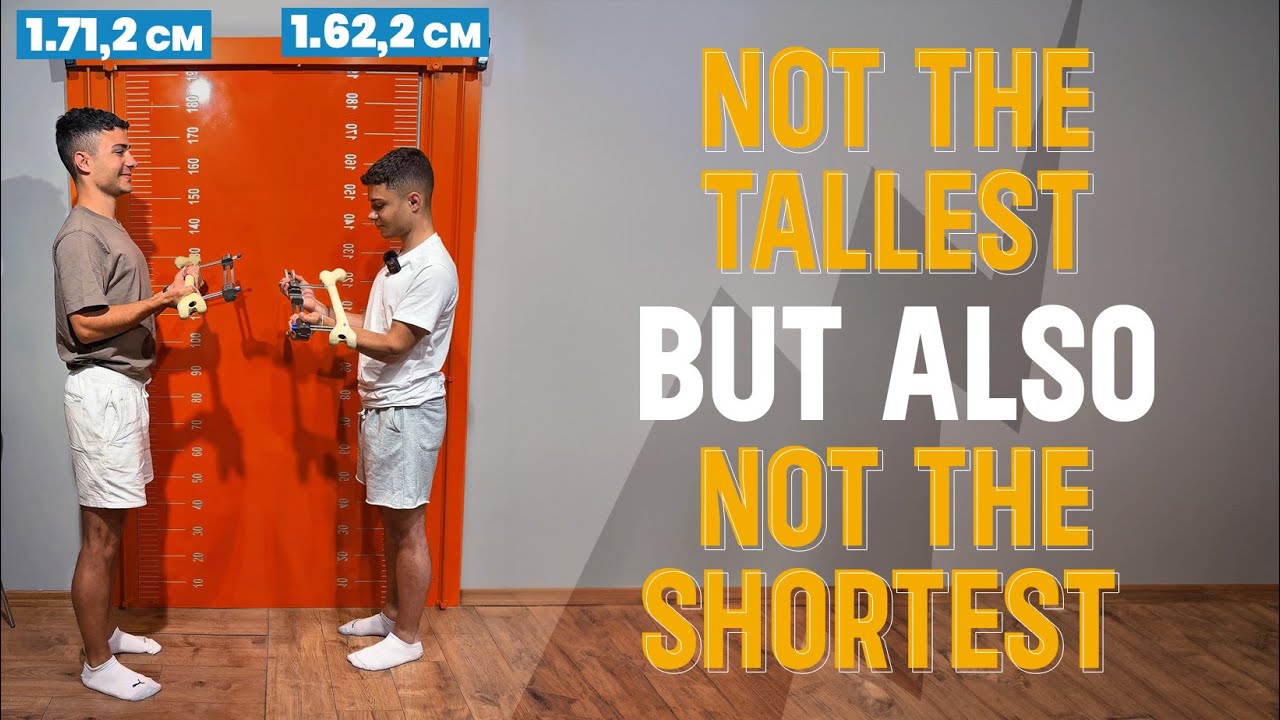 NOT THE TALLEST BUT ALSO NOT THE SHORTEST